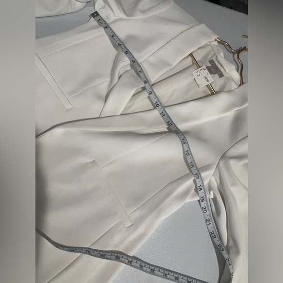 H&M BLAZER FOR WOMEN OFF WHITE  zise M NWT - Picture 10 of 11